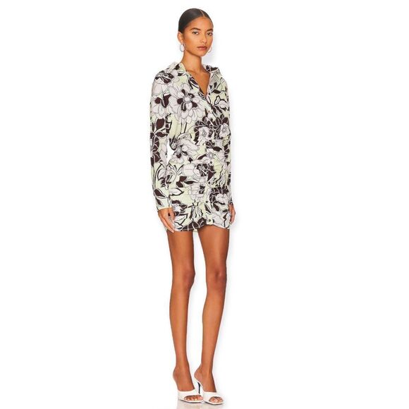 Le Superbe Rose Garden Dress in Mint Chip‎ - Picture 1 of 12